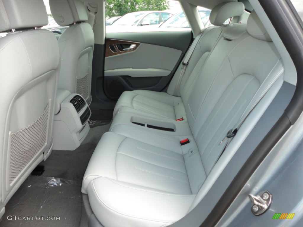 2012 Audi A7 3.0T quattro Premium Plus Rear Seat Photo #64643242
