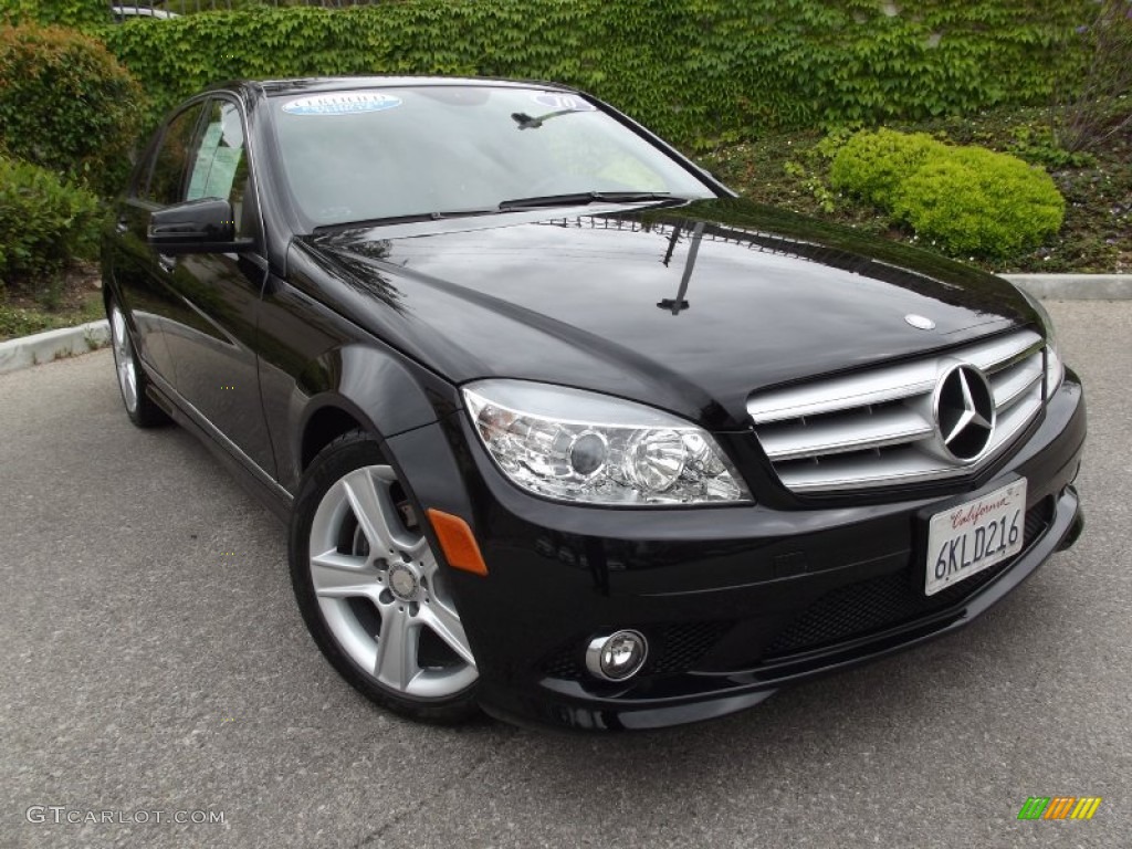 2010 C 300 Sport - Black / Black photo #1