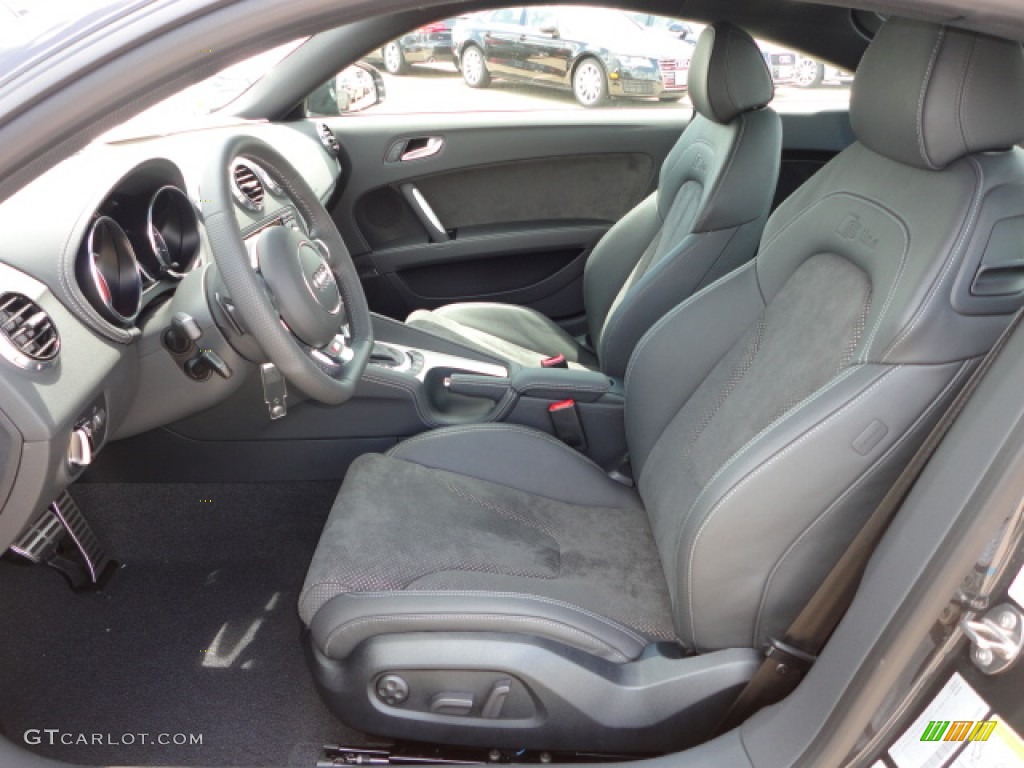 Black Interior 2012 Audi TT 2.0T quattro Coupe Photo #64643620