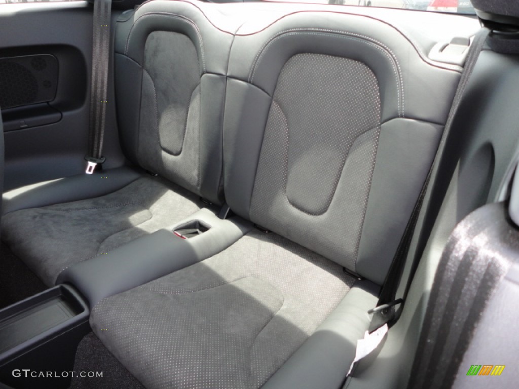 2012 Audi TT 2.0T quattro Coupe Rear Seat Photo #64643628