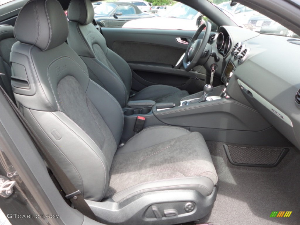 Black Interior 2012 Audi TT 2.0T quattro Coupe Photo #64643643