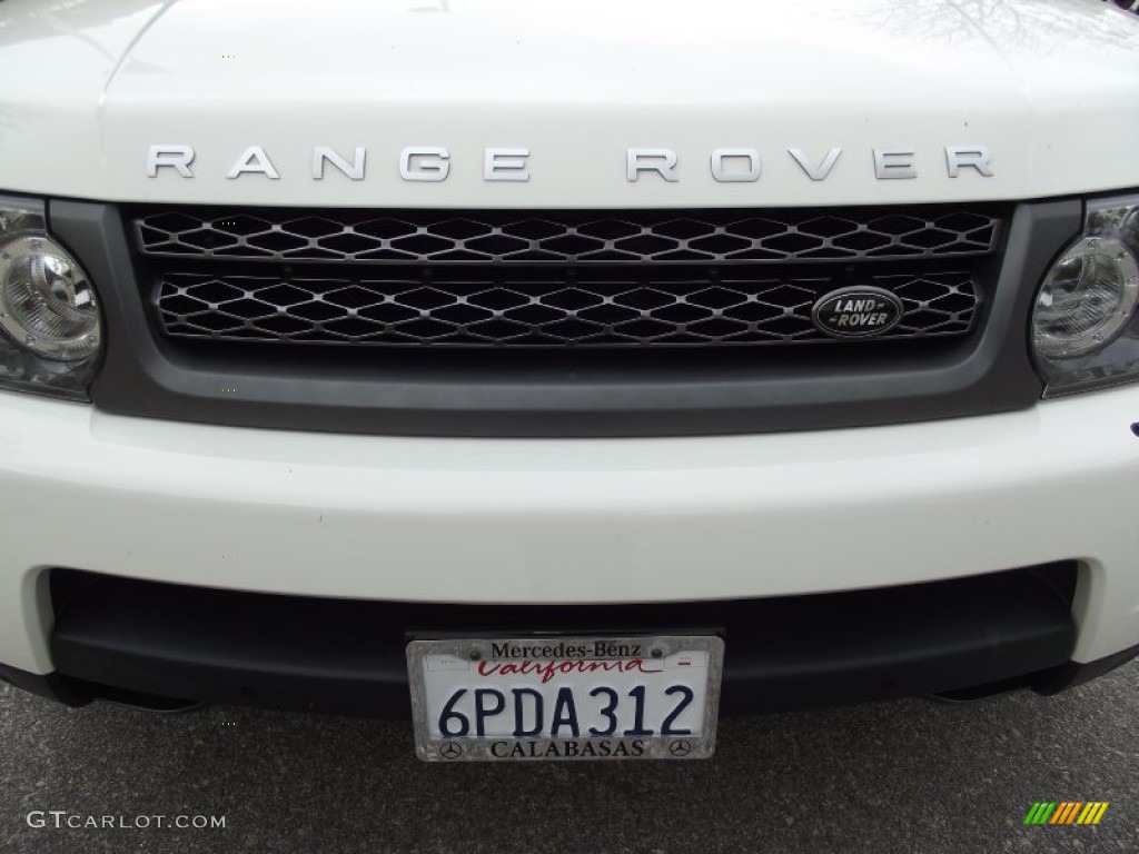 2010 Range Rover Sport HSE - Alaska White / Almond/Nutmeg Stitching photo #11