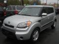 2010 Bright Silver Kia Soul +  photo #1