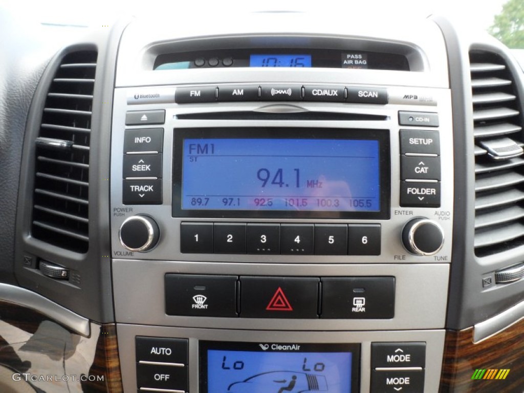 2010 Hyundai Santa Fe Limited Controls Photo #64645837