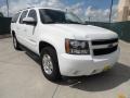 2008 Summit White Chevrolet Suburban 1500 LT  photo #1