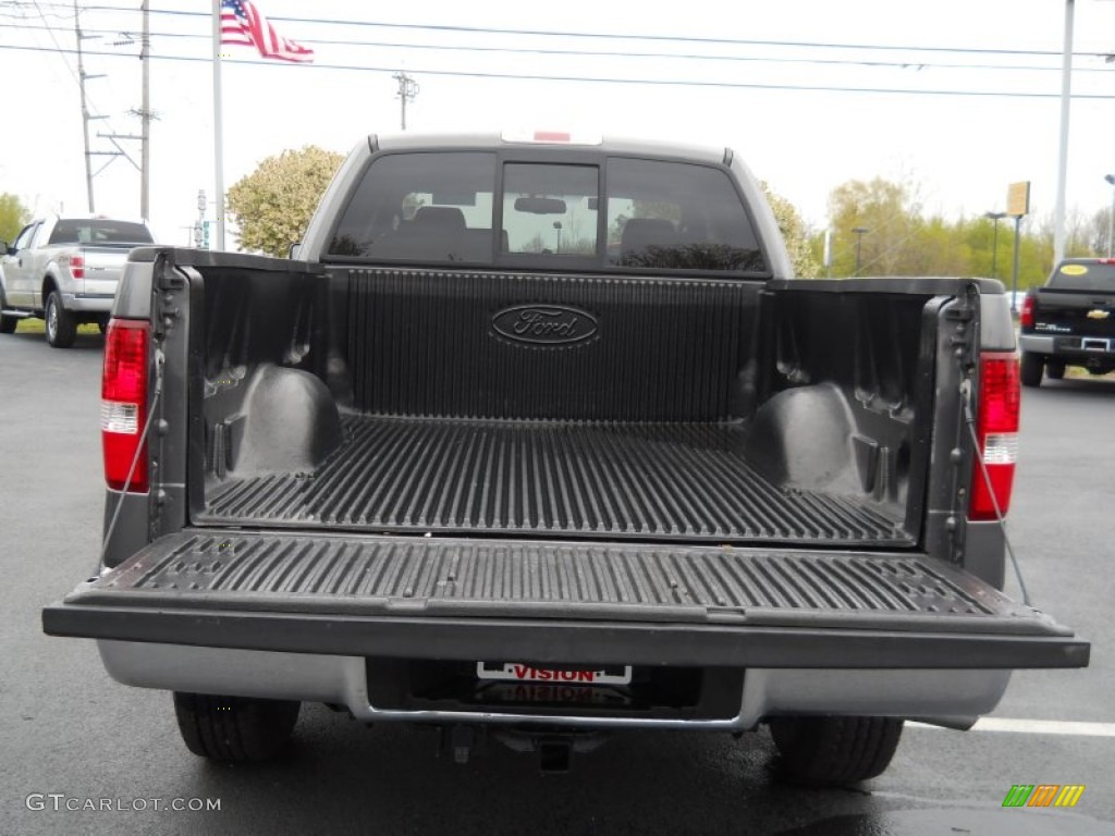 2006 F150 XLT SuperCab 4x4 - Dark Shadow Grey Metallic / Medium Flint photo #17