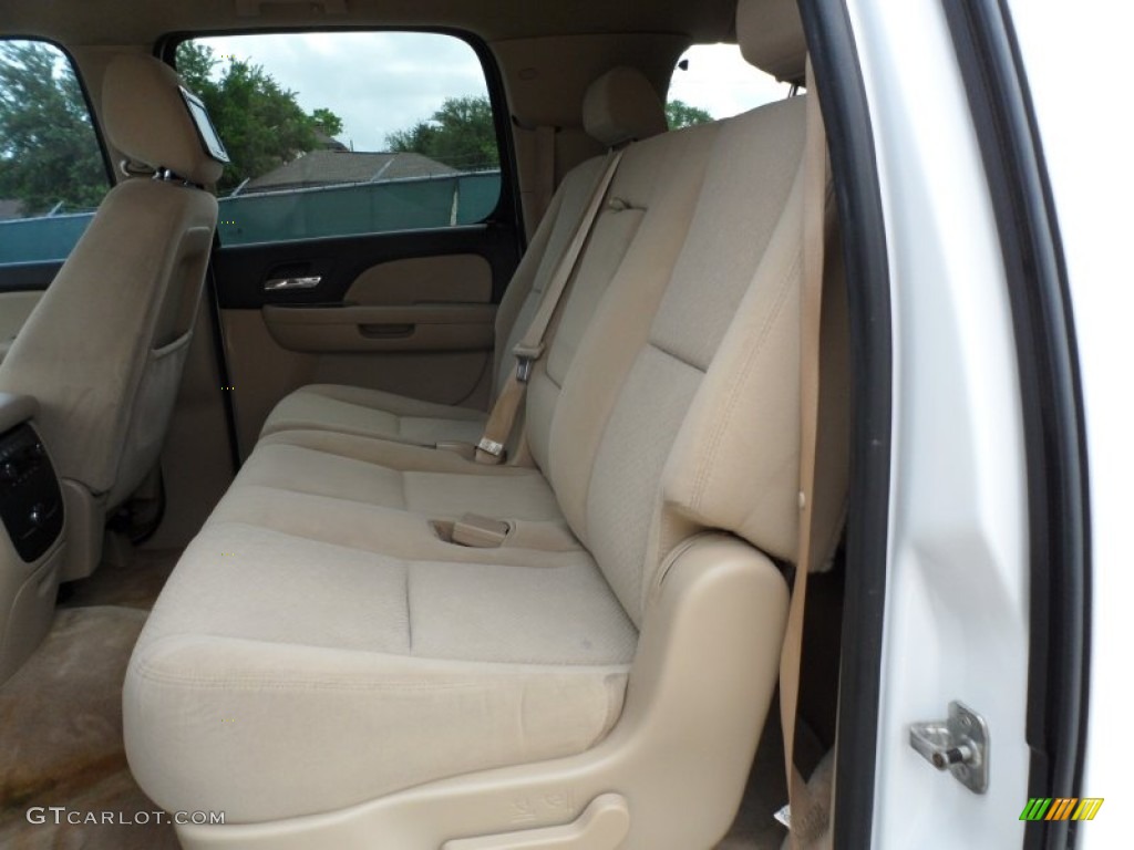 2008 Suburban 1500 LT - Summit White / Light Cashmere/Ebony photo #37