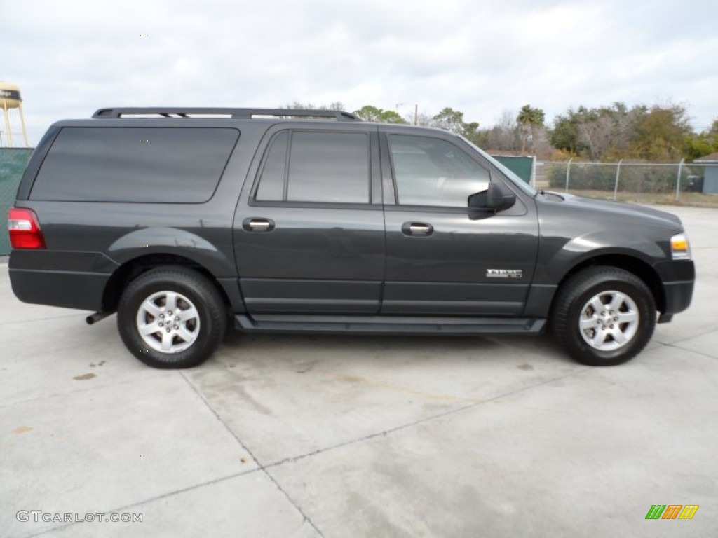Carbon Metallic 2007 Ford Expedition EL XLT Exterior Photo #64647496