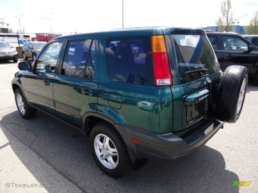 1999 CR-V EX 4WD - Clover Green Pearl / Charcoal photo #3