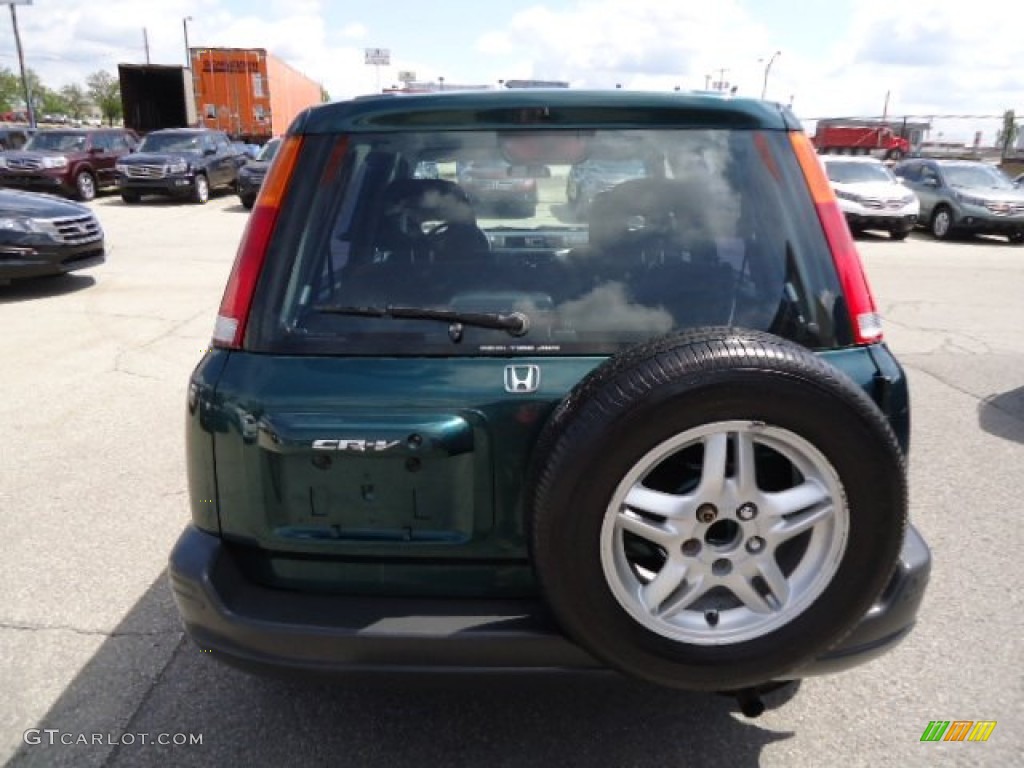 1999 CR-V EX 4WD - Clover Green Pearl / Charcoal photo #4