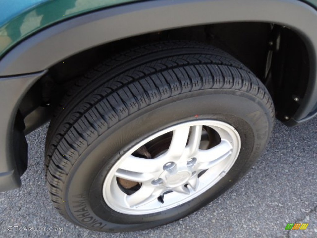 1999 CR-V EX 4WD - Clover Green Pearl / Charcoal photo #9