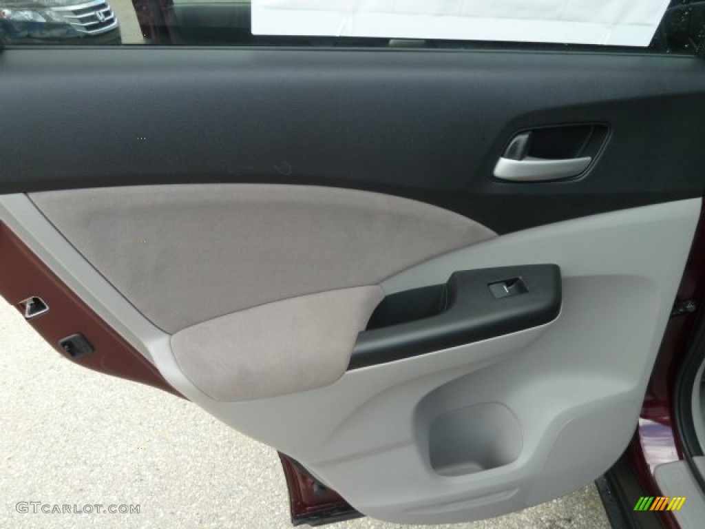 2012 CR-V EX 4WD - Basque Red Pearl II / Gray photo #13