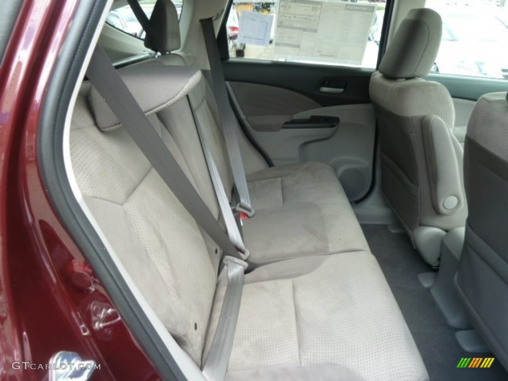 2012 CR-V EX 4WD - Basque Red Pearl II / Gray photo #19