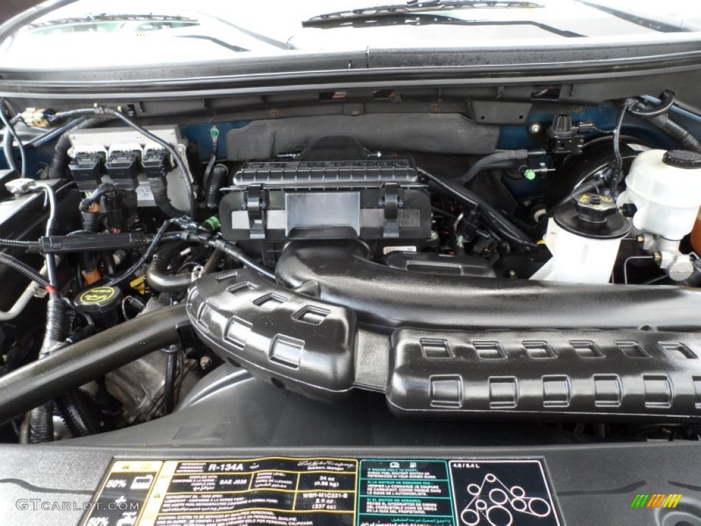 2004 F150 XLT SuperCrew - Medium Wedgewood Blue Metallic / Medium/Dark Flint photo #21