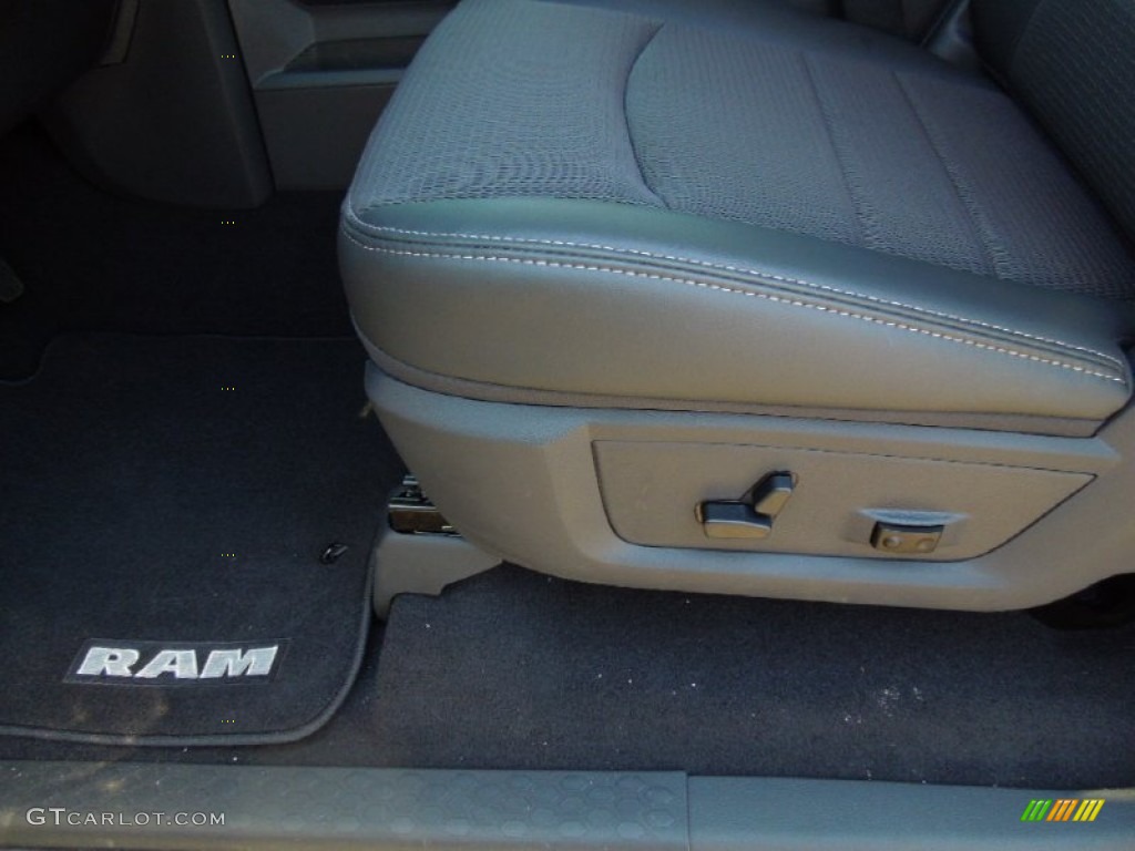 Dark Slate Gray Interior 2012 Dodge Ram 1500 Sport R/T Regular Cab Photo #64649230