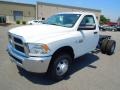 Bright White 2012 Dodge Ram 3500 HD ST Regular Cab 4x4 Chassis