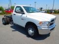 Bright White - Ram 3500 HD ST Regular Cab 4x4 Chassis Photo No. 2