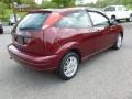 2007 Dark Toreador Red Metallic Ford Focus ZX3 S Coupe  photo #7