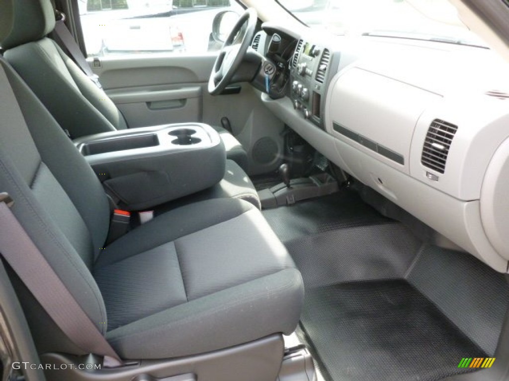 2012 Sierra 1500 Regular Cab 4x4 - Onyx Black / Dark Titanium photo #10