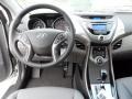 Gray 2013 Hyundai Elantra Limited Dashboard