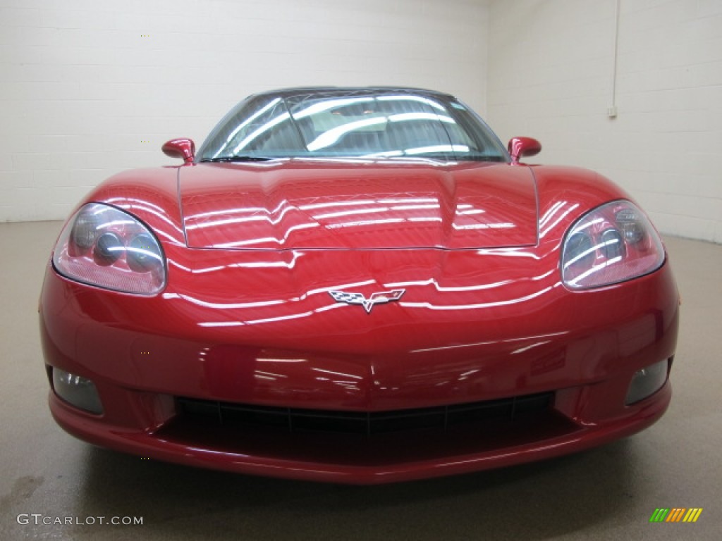 2005 Corvette Coupe - Magnetic Red Metallic / Cashmere photo #3