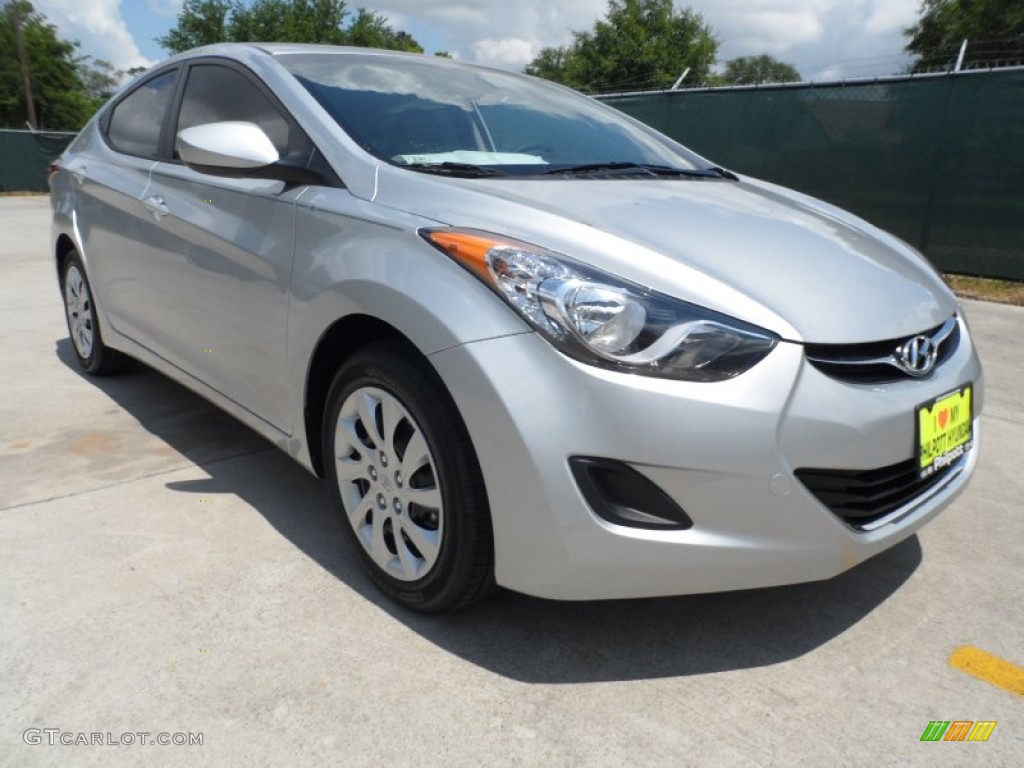 2013 Elantra GLS - Silver / Gray photo #1