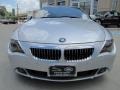 2007 Titanium Silver Metallic BMW 6 Series 650i Coupe  photo #6