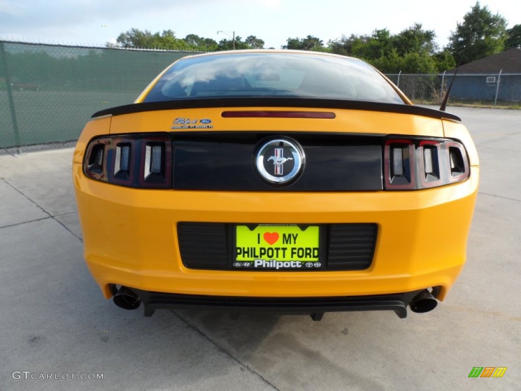 2013 Mustang Boss 302 - School Bus Yellow / Charcoal Black/Recaro Sport Seats photo #4