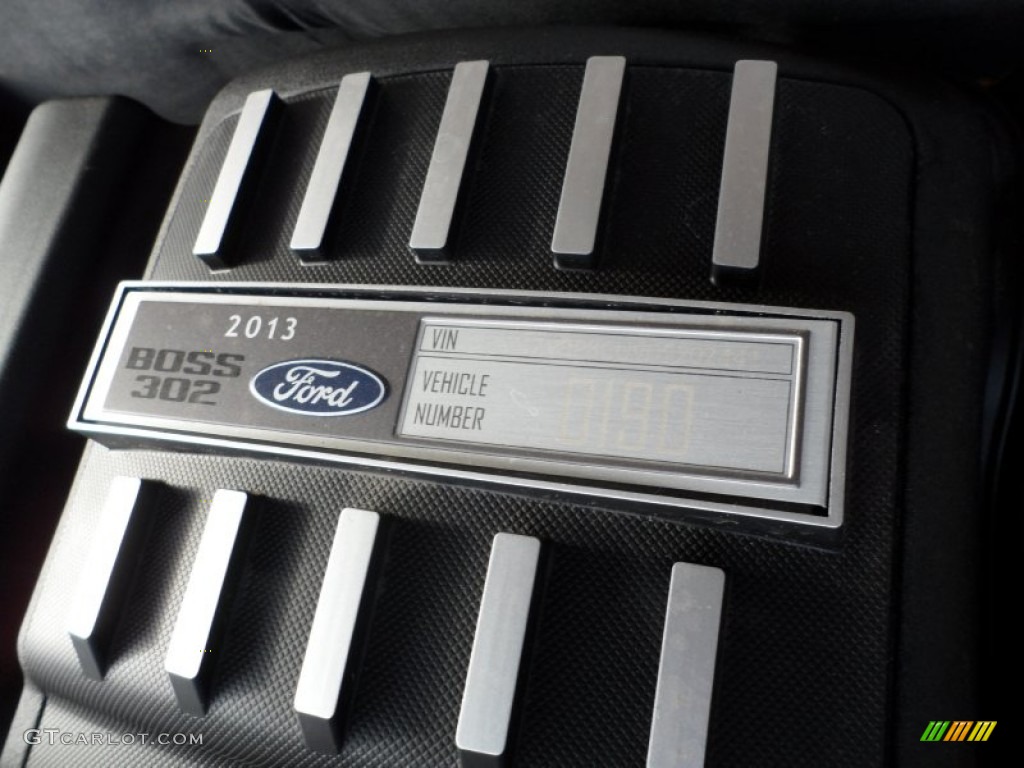2013 Ford Mustang Boss 302 5.0 Liter 302 Hi-Po DOHC 32-Valve Ti-VCT V8 Engine Photo #64652137