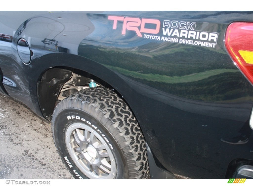 2010 Tundra TRD Rock Warrior Double Cab 4x4 - Black / Black photo #20