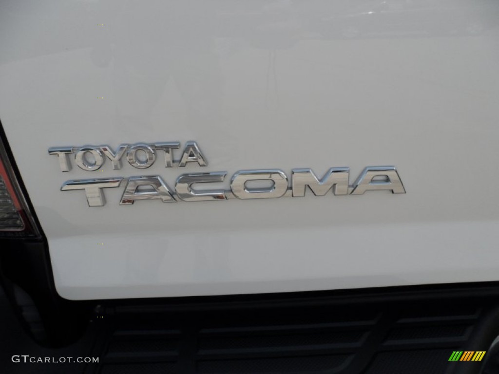 2012 Tacoma V6 TSS Prerunner Double Cab - Super White / Graphite photo #15