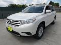 2012 Blizzard White Pearl Toyota Highlander V6  photo #7