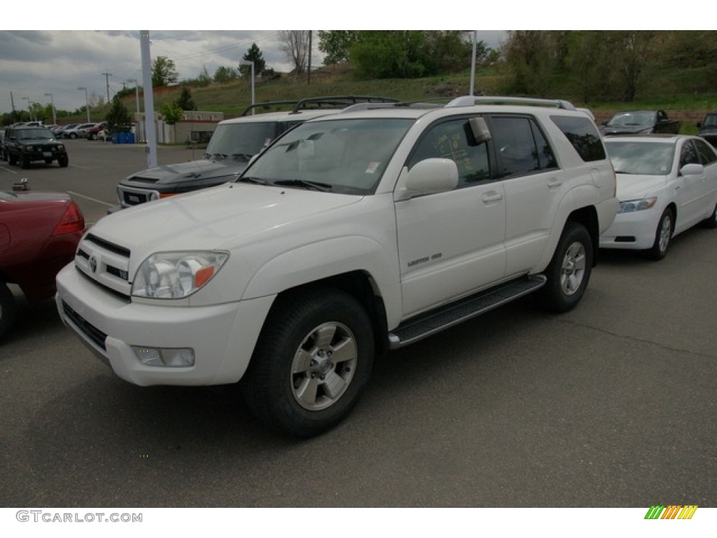 2004 4Runner Limited 4x4 - Natural White / Stone photo #4