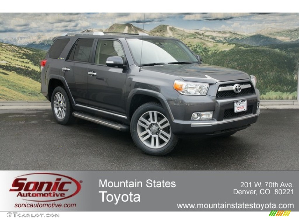 2012 4Runner Limited 4x4 - Magnetic Gray Metallic / Black Leather photo #1