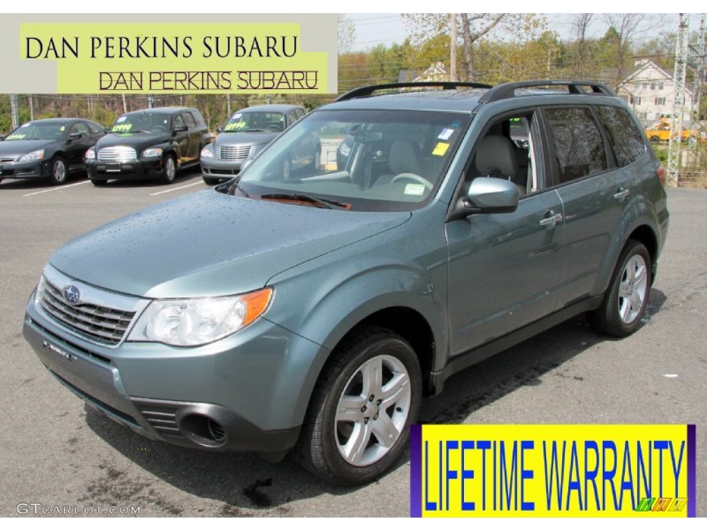 Sage Green Metallic Subaru Forester