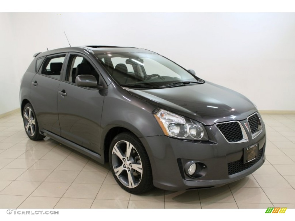 Carbon Gray Metallic 2010 Pontiac Vibe GT Exterior Photo #64655605