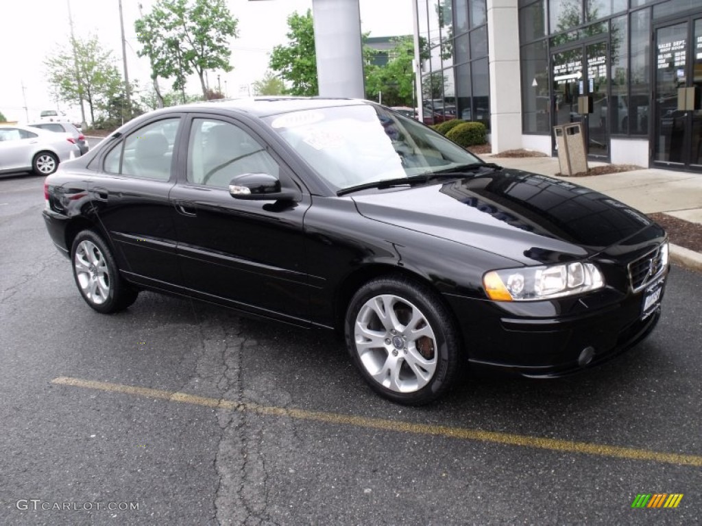 2009 S60 2.5T AWD - Black Stone / Taupe photo #1