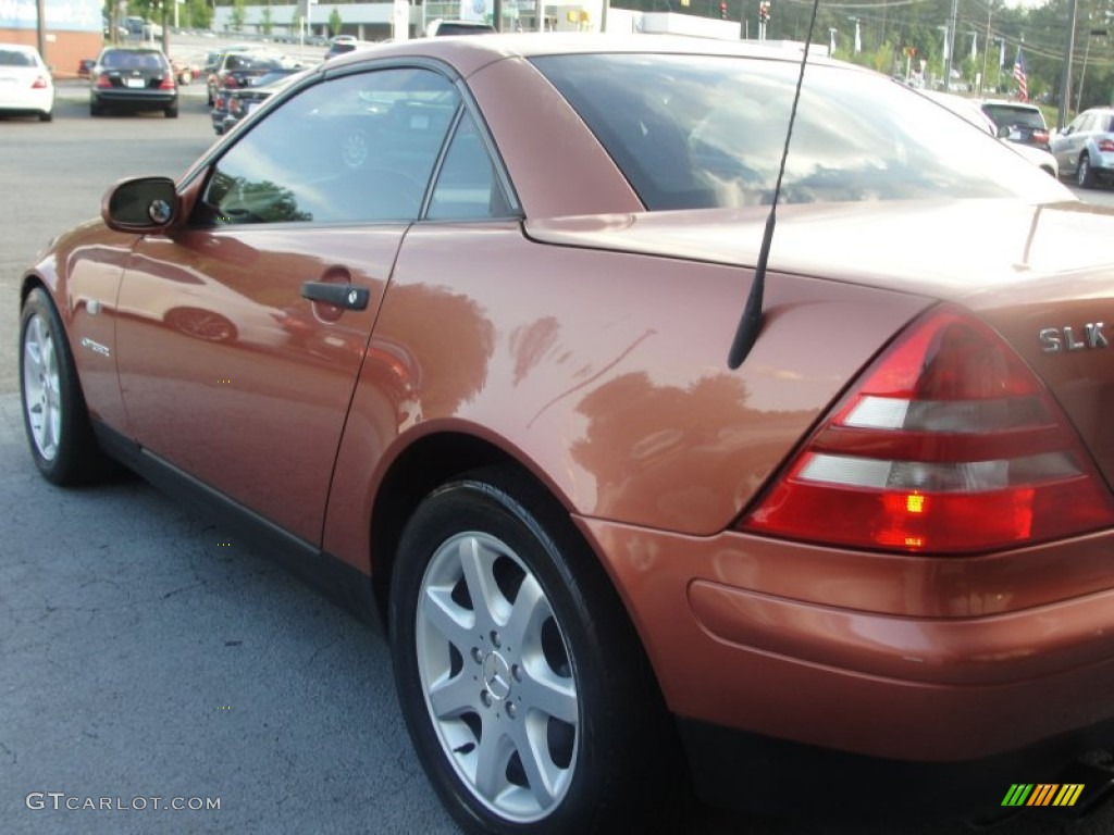 2000 SLK 230 Kompressor Roadster - designo Copper Metallic / Copper/Charcoal photo #10