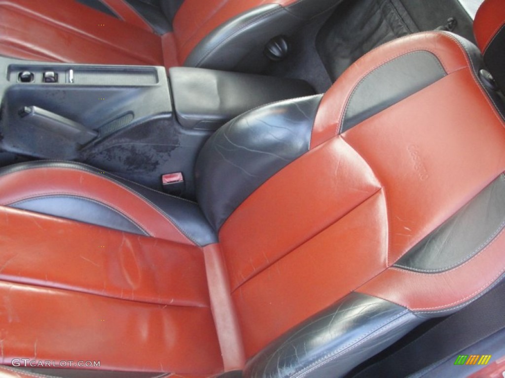 Copper/Charcoal Interior 2000 Mercedes-Benz SLK 230 Kompressor Roadster Photo #64656360