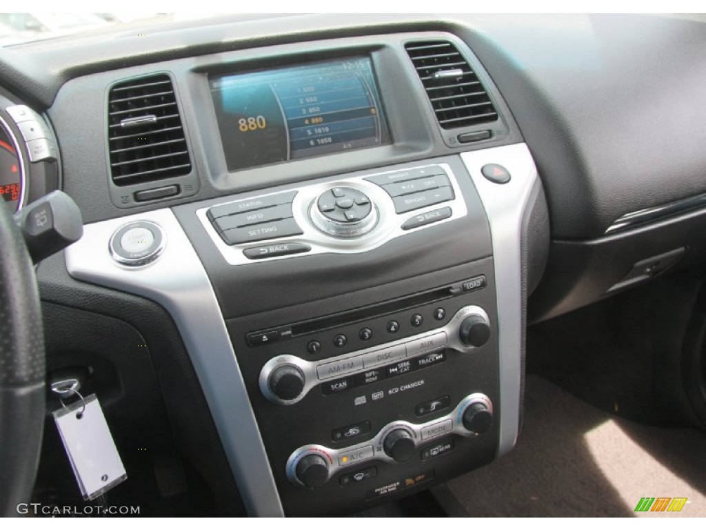 2009 Murano SL AWD - Platinum Graphite Metallic / Black photo #23