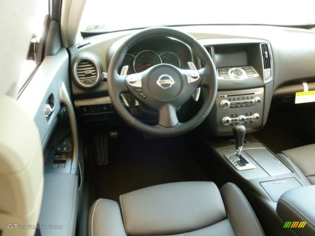 2012 Maxima 3.5 SV - Winter Frost White / Charcoal photo #14