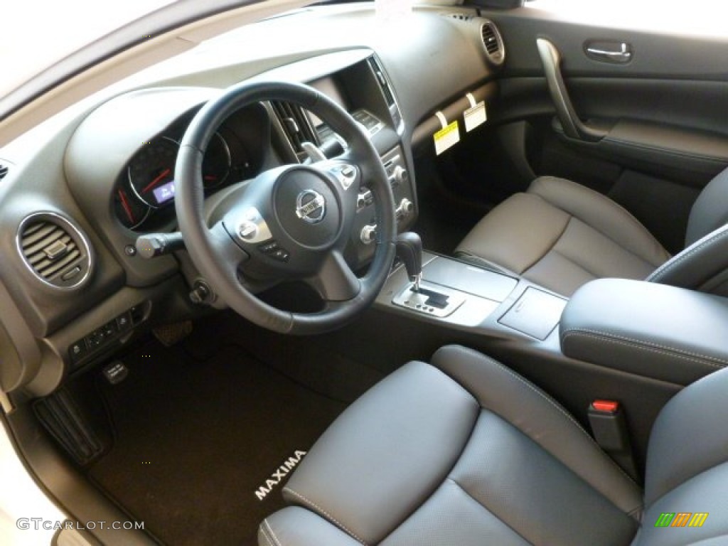2012 Maxima 3.5 SV - Winter Frost White / Charcoal photo #16