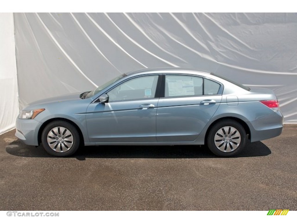 2012 Accord LX Sedan - Celestial Blue Metallic / Black photo #4