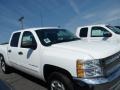 2012 Summit White Chevrolet Silverado 1500 LT Crew Cab  photo #2