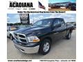 2012 Black Dodge Ram 1500 SLT Quad Cab 4x4  photo #1