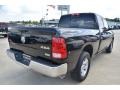 2012 Black Dodge Ram 1500 SLT Quad Cab 4x4  photo #6