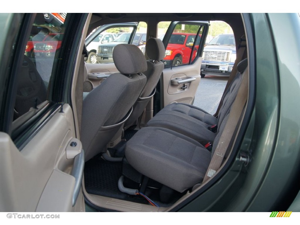 2002 Explorer Sport Trac  - Estate Green Metallic / Medium Prairie Tan photo #9