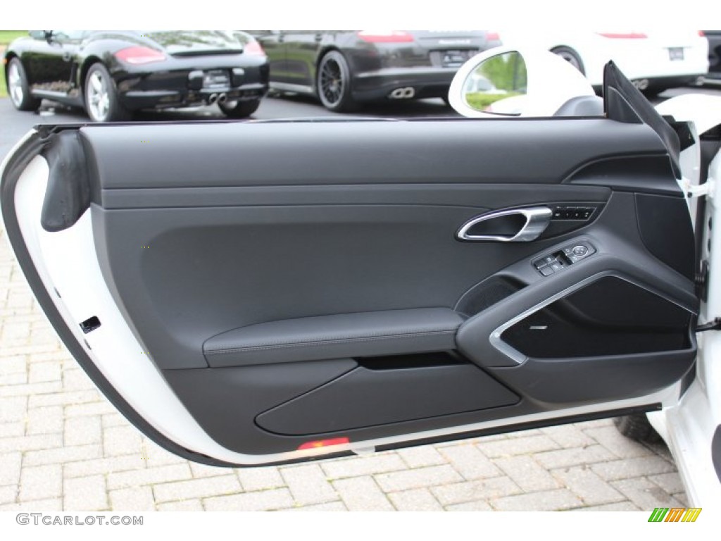 2012 Porsche New 911 Carrera S Coupe Black Door Panel Photo #64665236