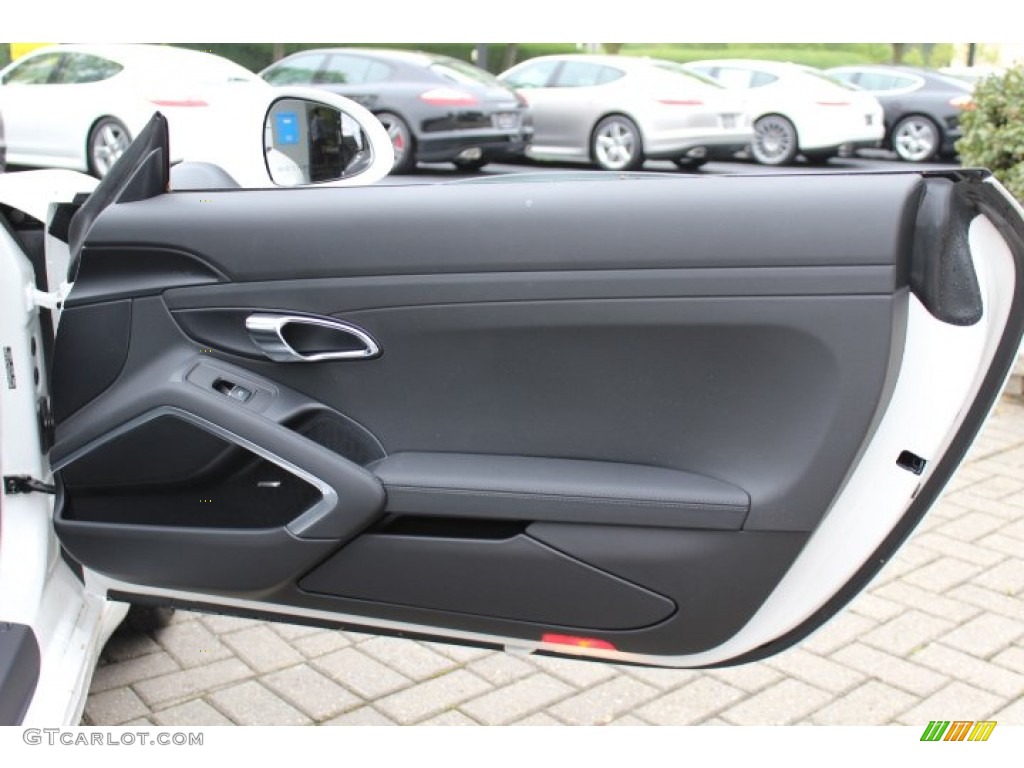 2012 Porsche New 911 Carrera S Coupe Black Door Panel Photo #64665368