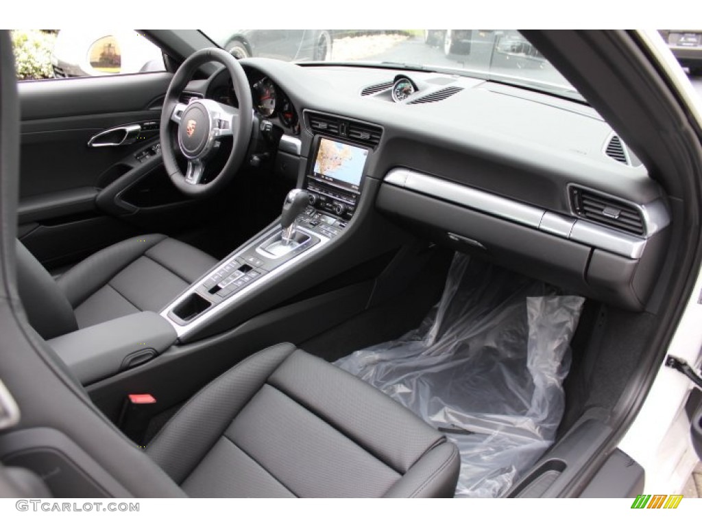 Black Interior 2012 Porsche New 911 Carrera S Coupe Photo #64665386
